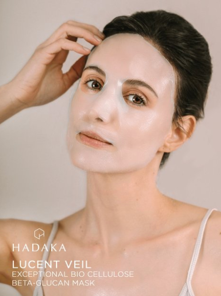 Hadaka Lucent Veil - Betaglucan Bio Cellulose Face Mask