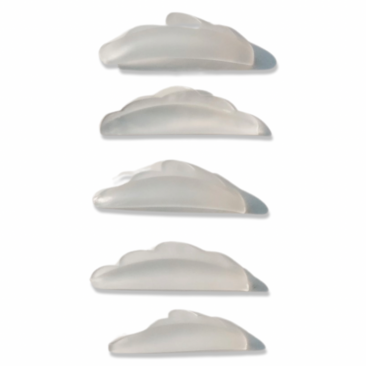 Clear Lash Lift Shields (10 pcs, 5 pairs)